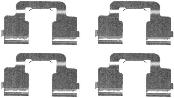 Rem montageset Textar 82073900