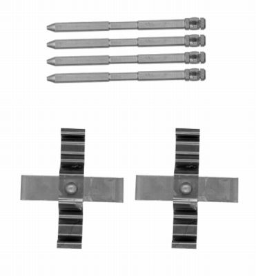 Rem montageset Textar 82504500