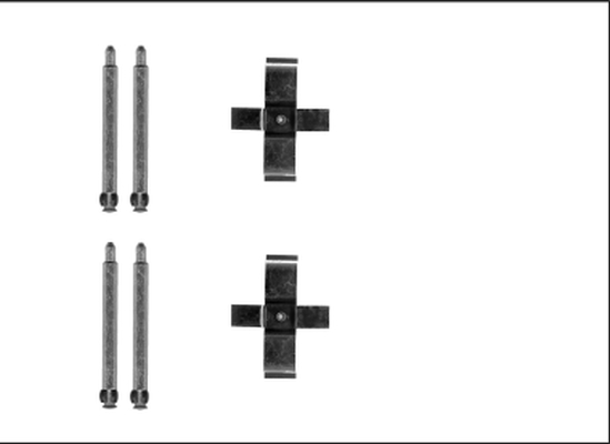 Rem montageset Textar 82540800