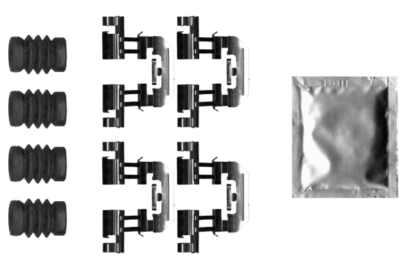 Rem montageset Textar 82542100