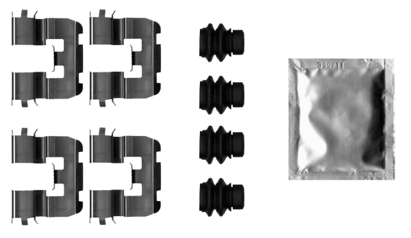 Rem montageset Textar 82542800