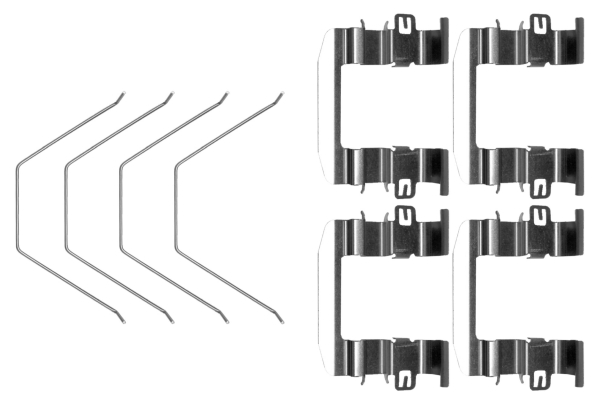 Rem montageset Textar 82549400