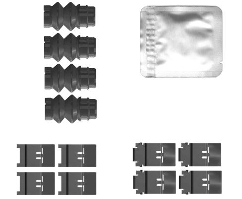 Rem montageset Textar 82559200