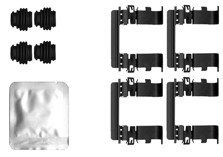Accessoireset, schijfremblok Textar 82564200