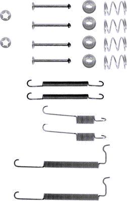 Rem montageset Textar 97009700