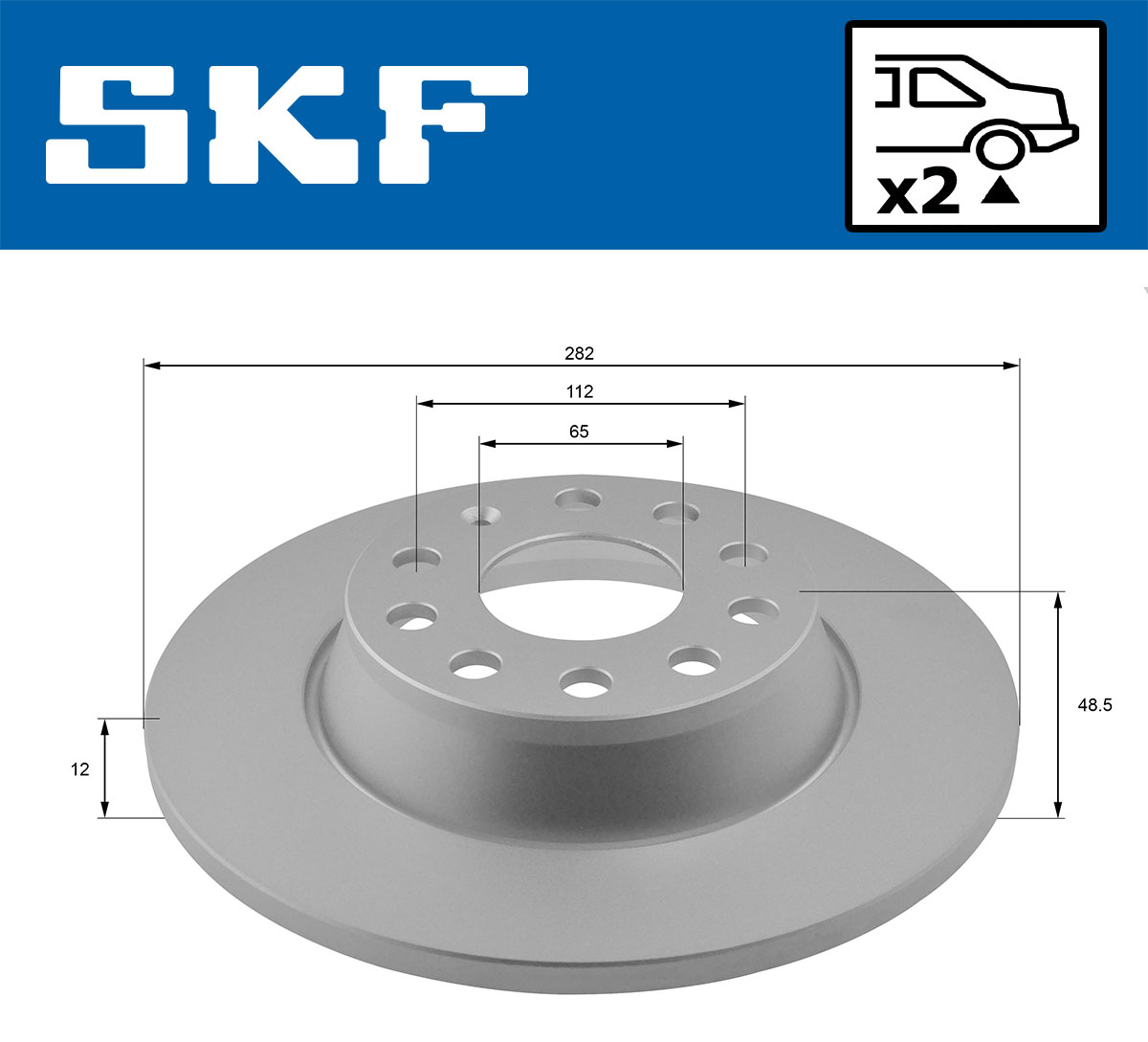 SKF Remschijven VKBD 90014 S2