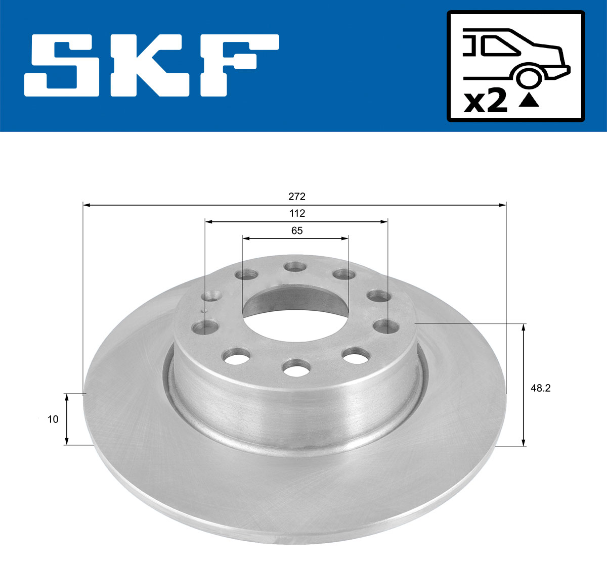 SKF Remschijven VKBD 90041 S2