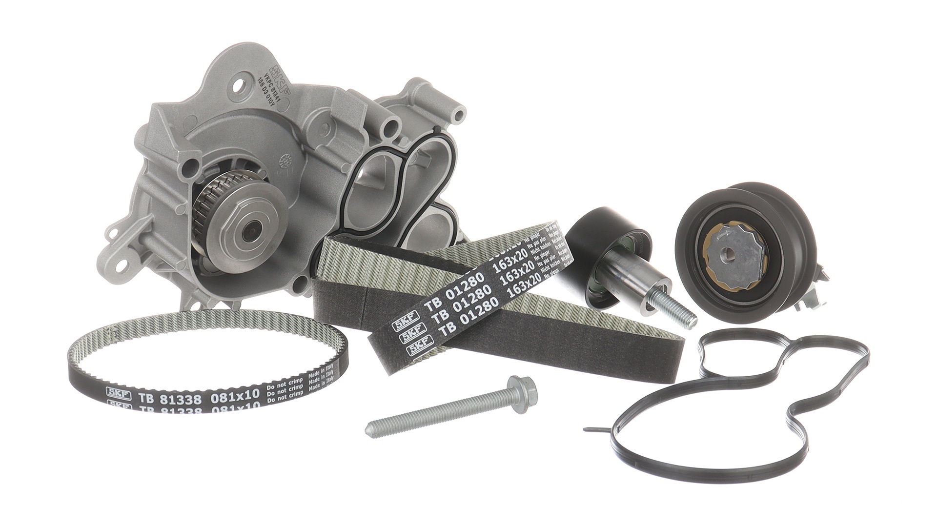 SKF Waterpomp + distributieriem set VKMC 01280-2