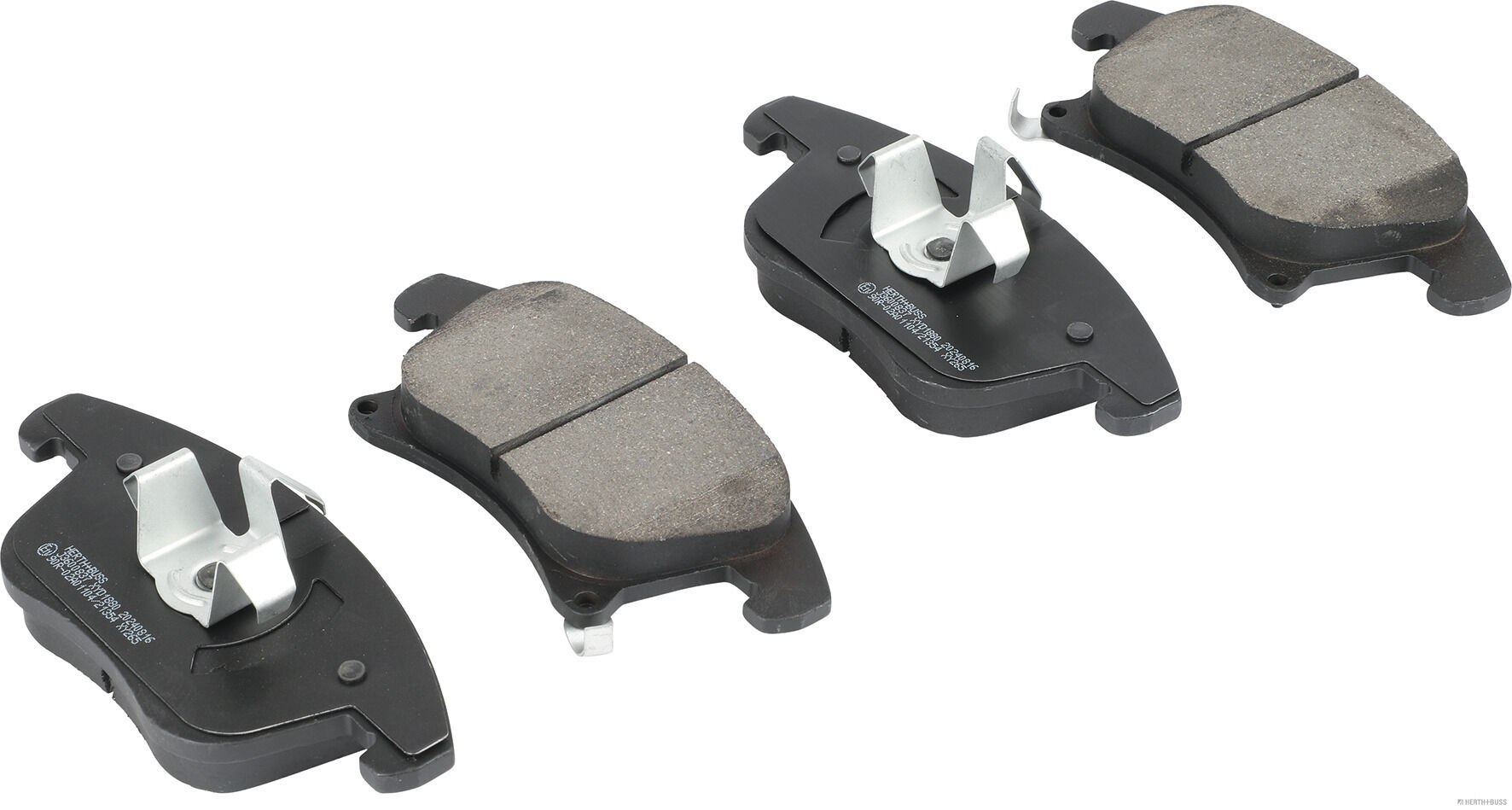 Herth+Buss Jakoparts Remblokkenset, schijfrem J3600837
