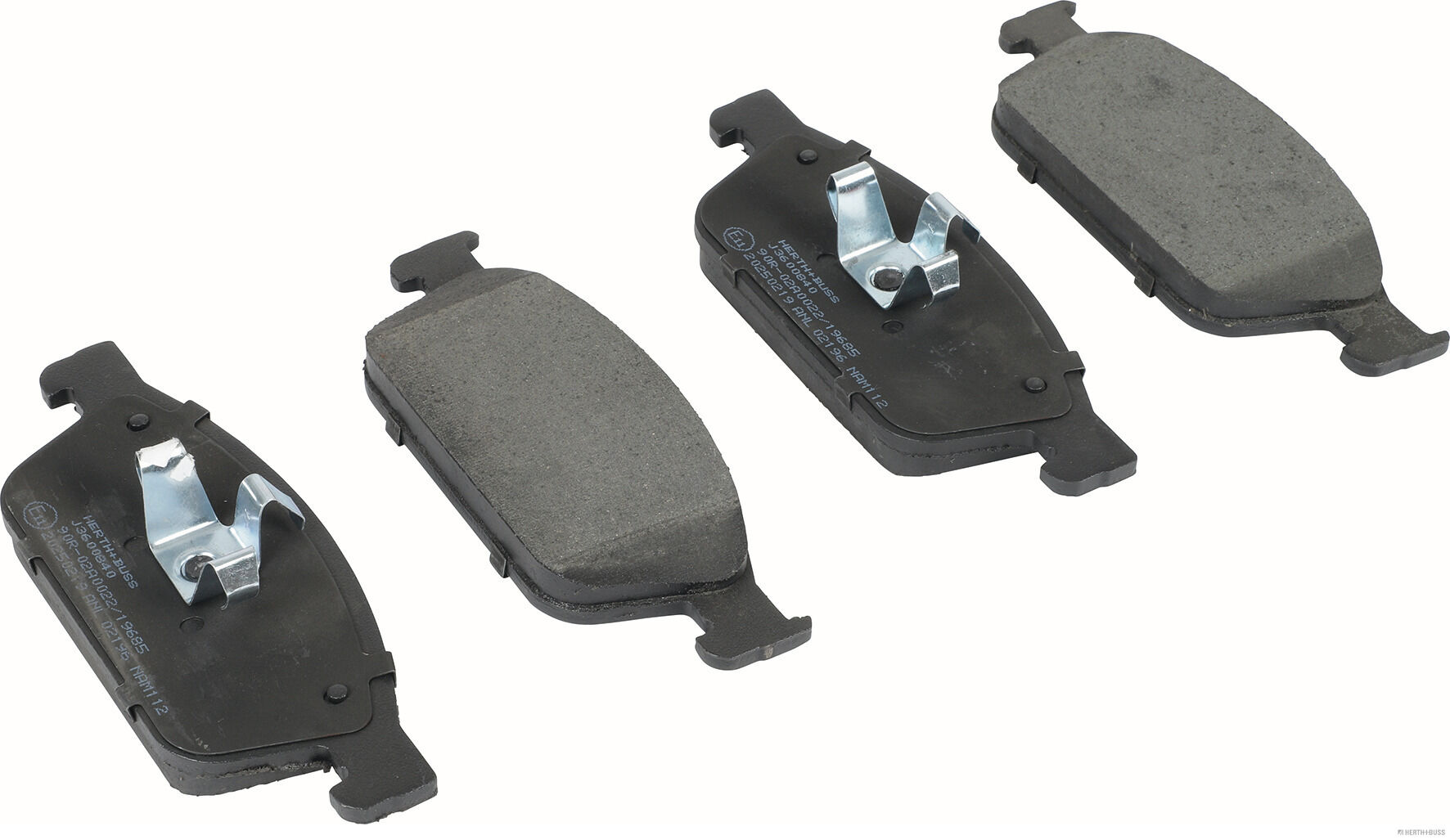 Herth+Buss Jakoparts Remblokkenset, schijfrem J3600840