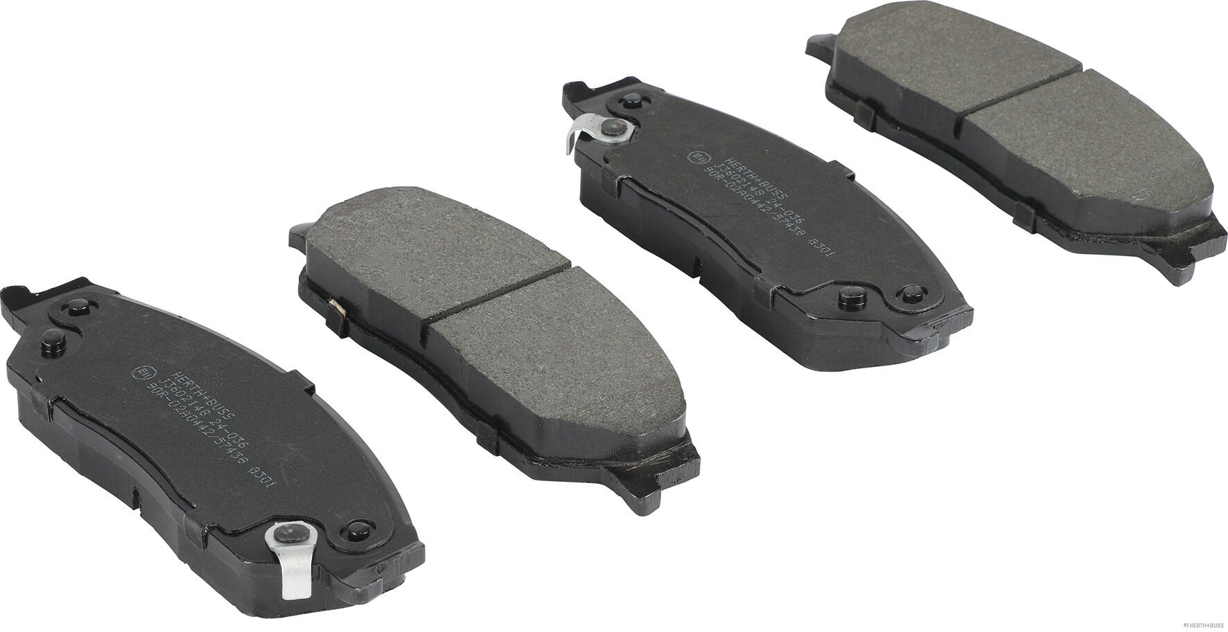 Herth+Buss Jakoparts Remblokkenset, schijfrem J3602148