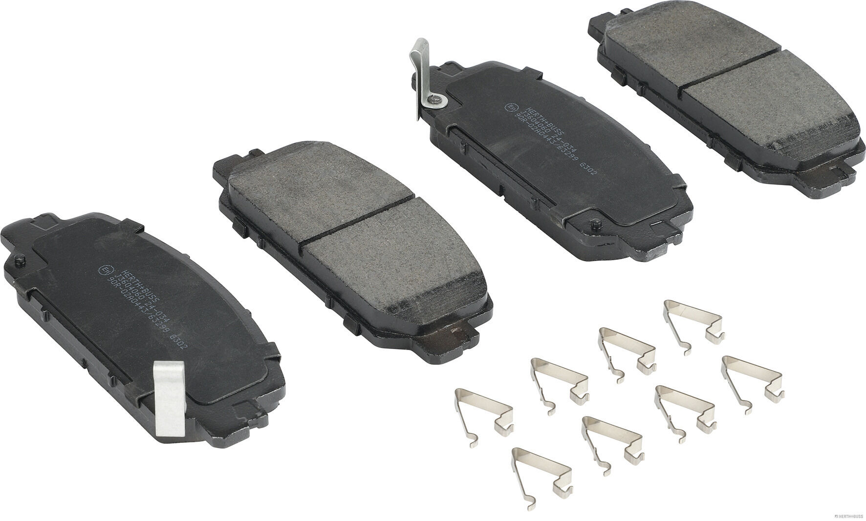 Herth+Buss Jakoparts Remblokkenset, schijfrem J3604060