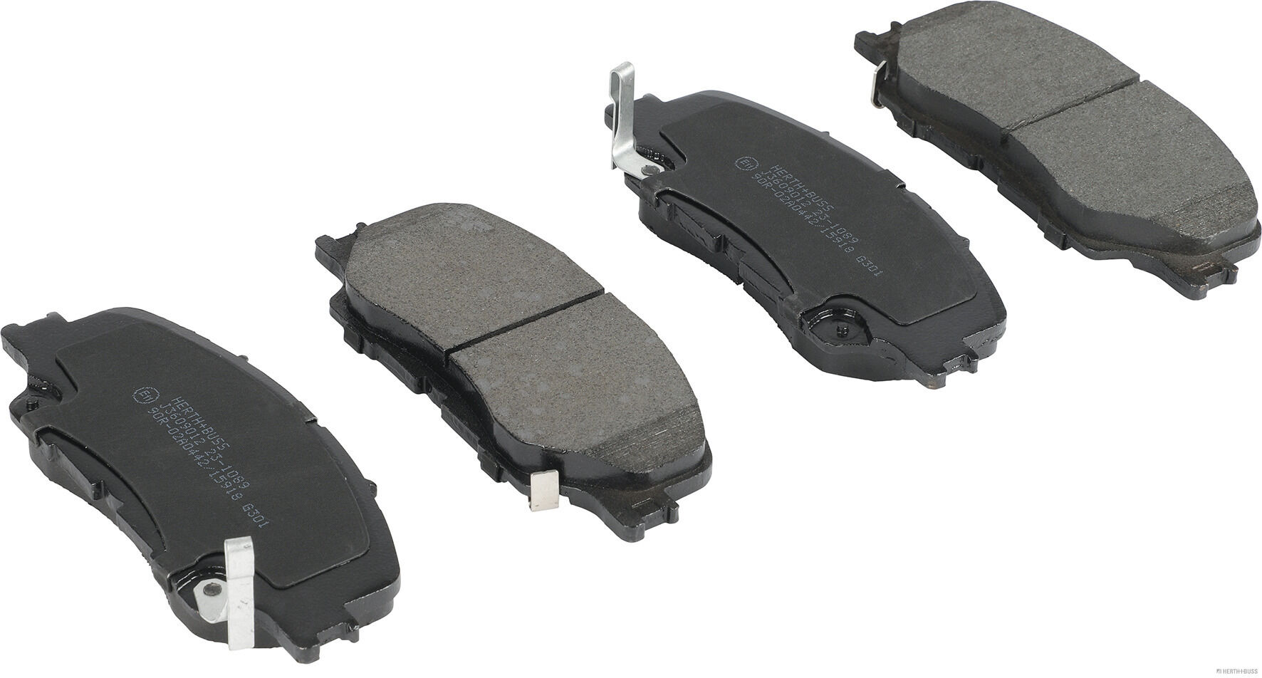 Remblokkenset, schijfrem Herth+Buss Jakoparts J3609012