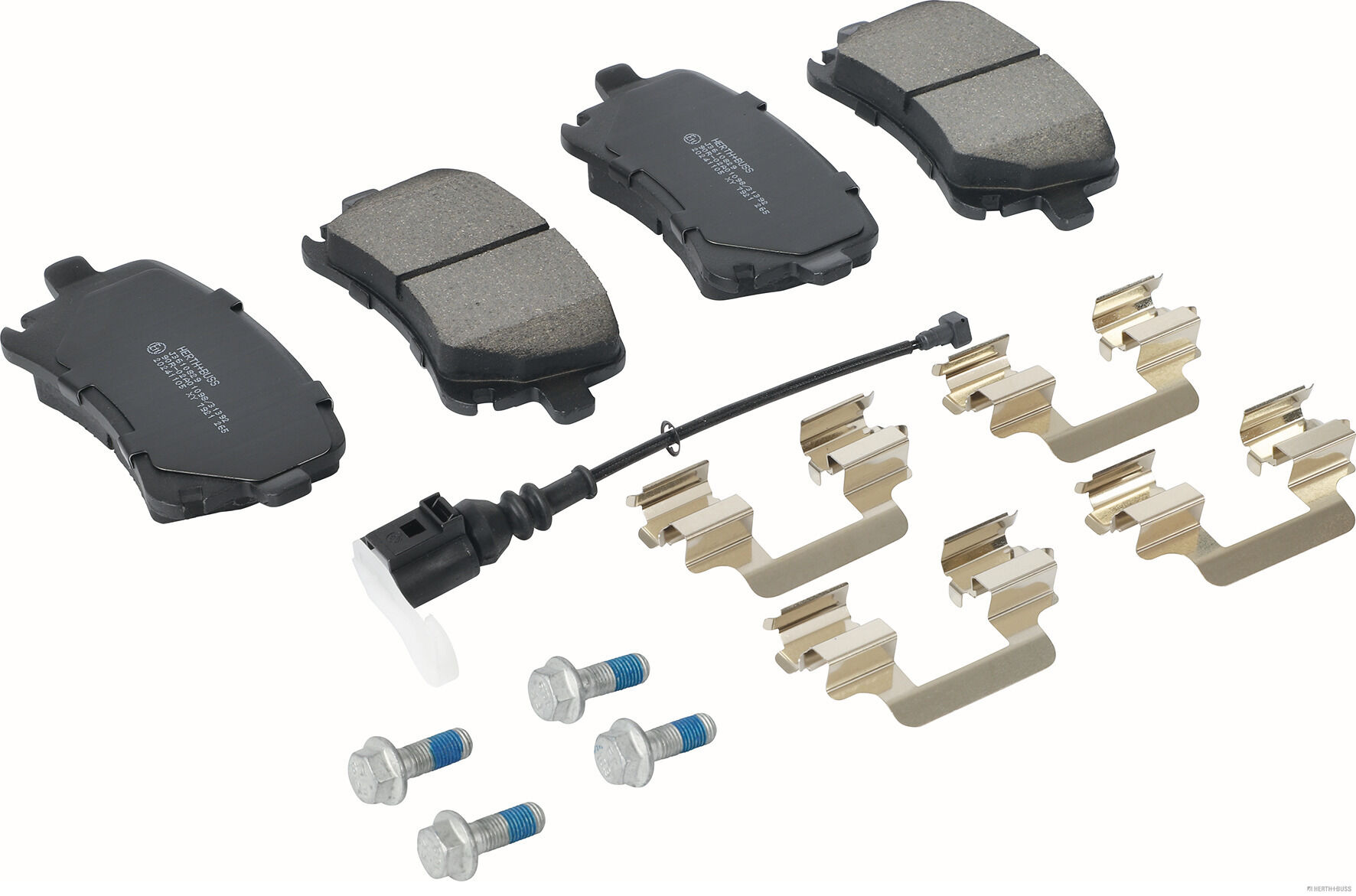 Herth+Buss Jakoparts Remblokkenset, schijfrem J3610829
