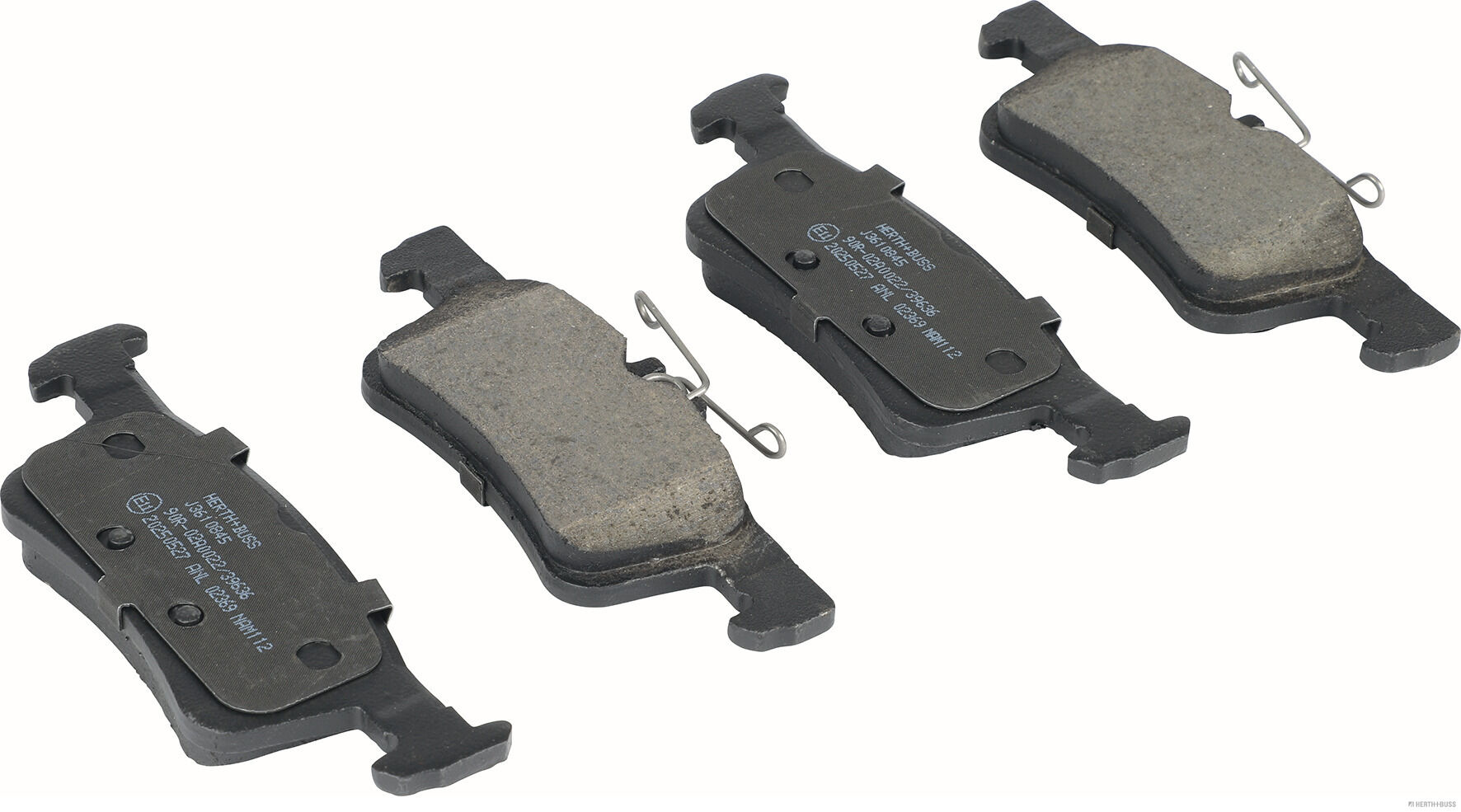 Herth+Buss Jakoparts Remblokkenset, schijfrem J3610845