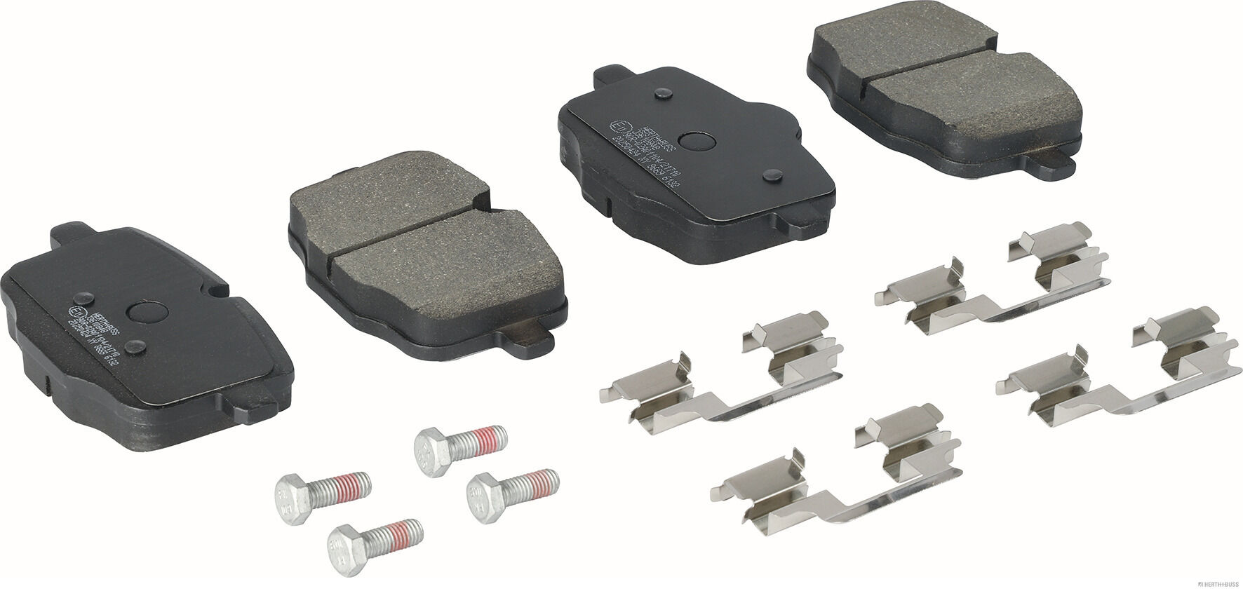 Remblokkenset, schijfrem Herth+Buss Jakoparts J3610848