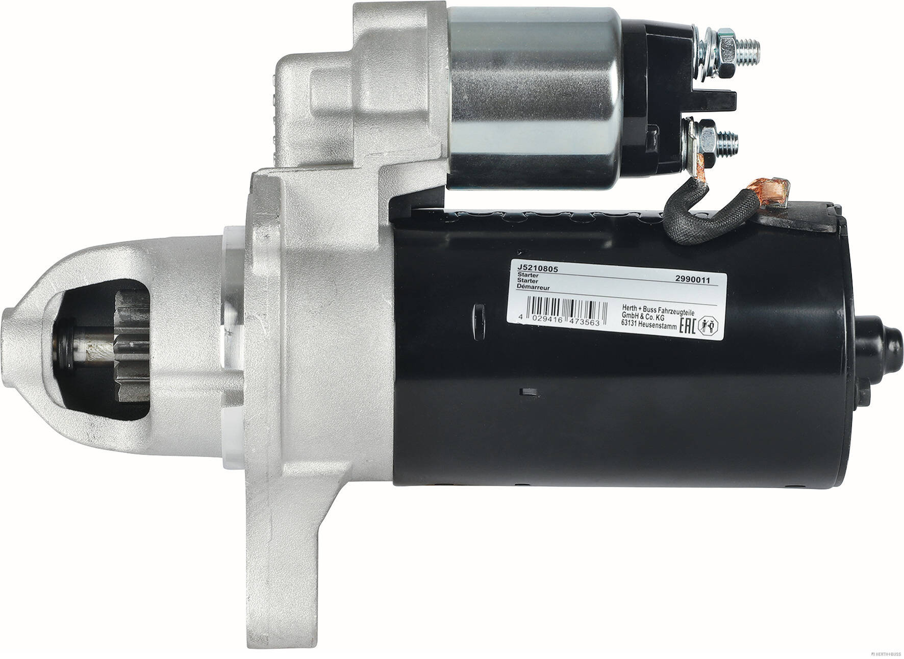Herth+Buss Jakoparts Startmotor / Starter J5210805