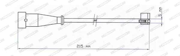 Ferodo Slijtage indicator FAI177