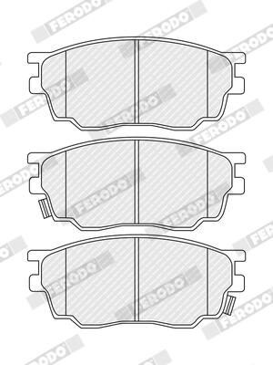 Ferodo Remblokset FDB1707