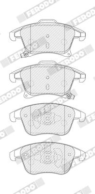 Ferodo Remblokset FDB4445