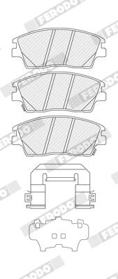 Ferodo Remblokset FDB5274