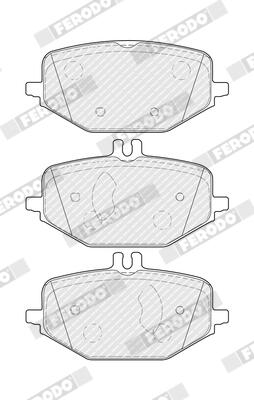 Ferodo Remblokkenset, schijfrem FDB5375