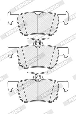 Ferodo Remblokset FDB5421