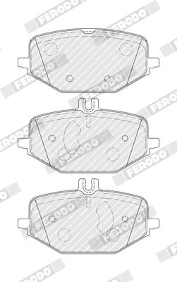 Ferodo Remblokkenset, schijfrem FDB5449