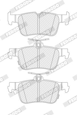 Ferodo Remblokkenset, schijfrem FDB5478