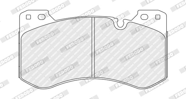 Ferodo Remblokkenset, schijfrem FDB5546