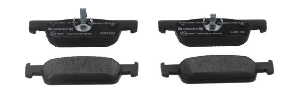 Ferodo Remblokkenset, schijfrem FDB5558