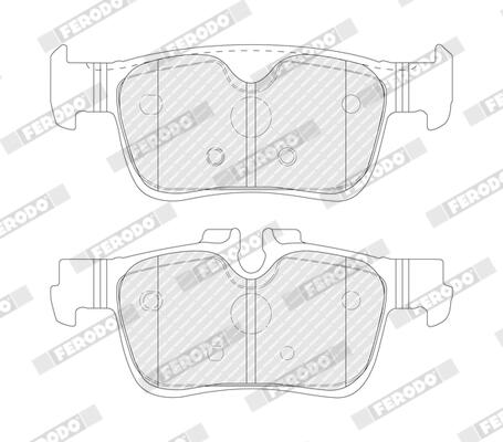 Ferodo Remblokkenset, schijfrem FDB5563
