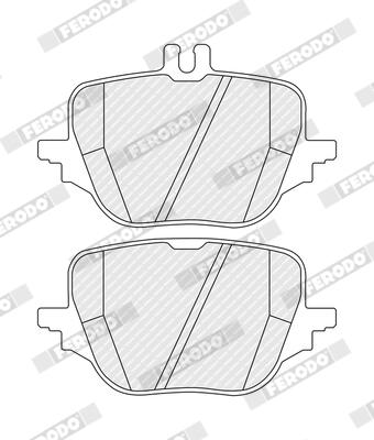 Ferodo Remblokkenset, schijfrem FDB5593