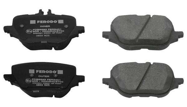 Ferodo Remblokkenset, schijfrem FDB5593