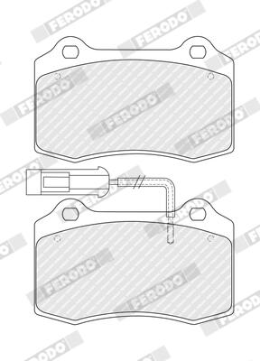 Ferodo Remblokset FDB721