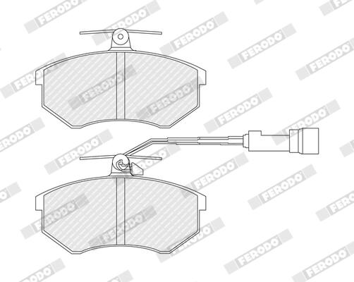 Ferodo Remblokset FDB954