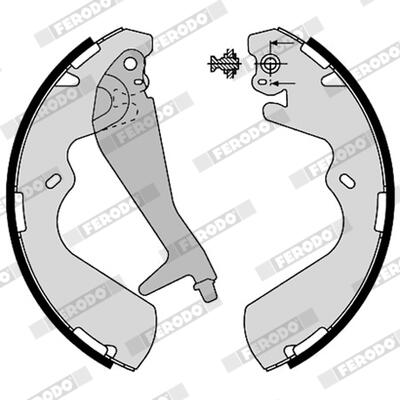 Ferodo Remschoen set FSB4325