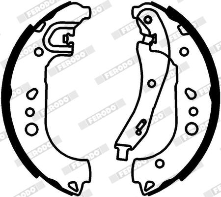 Ferodo Remschoenset FSB4329