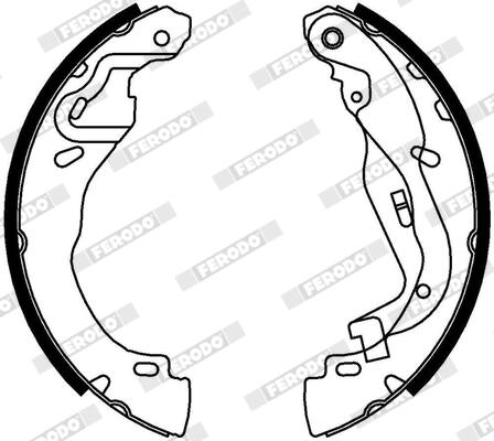 Ferodo Remschoenset FSB4332