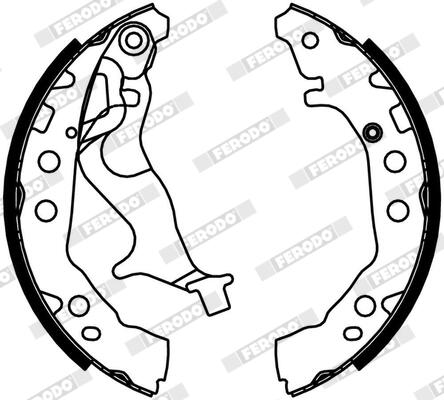 Ferodo Remschoenset FSB4335