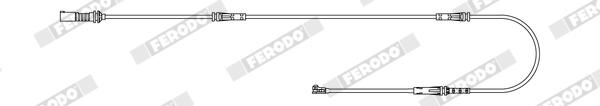 Ferodo Waarschuwingscontact, remvoering-/blokslijtage FWI490