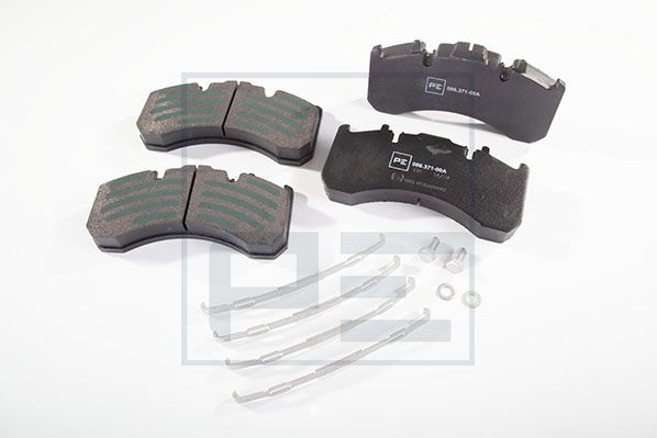 Remblokkenset, schijfrem Pe Automotive 086.371-00A