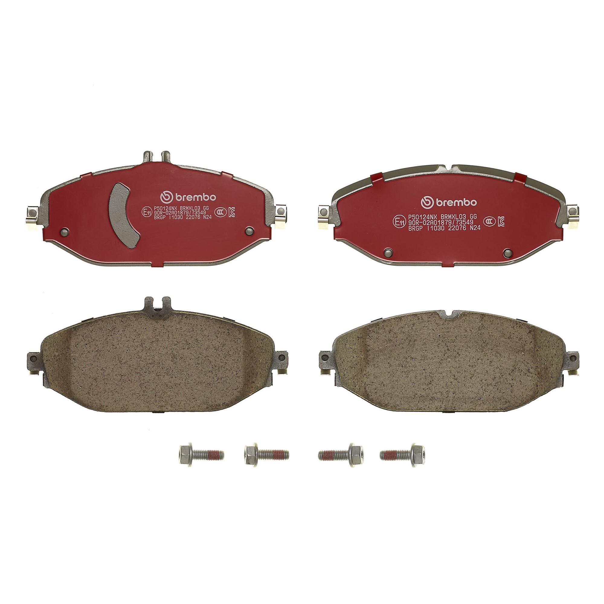 Brembo Remblokkenset, schijfrem P50124NX