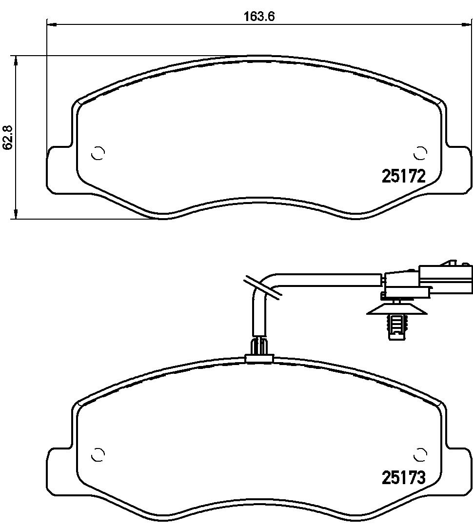 Brembo Remblokset P 68 061G