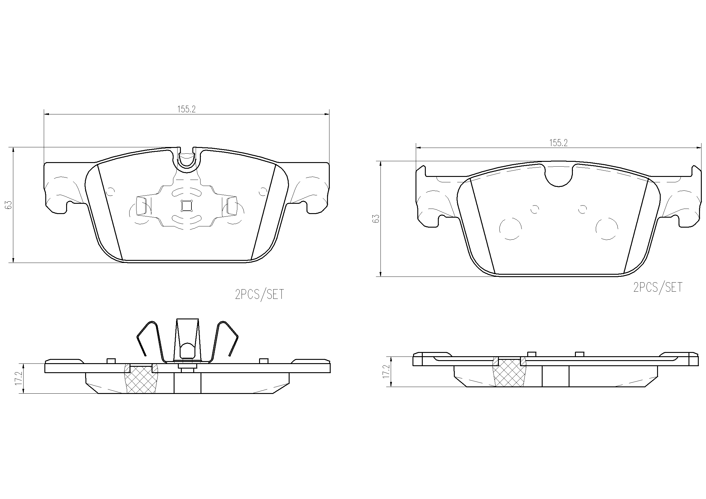 Brembo Remblokset P 86 028E