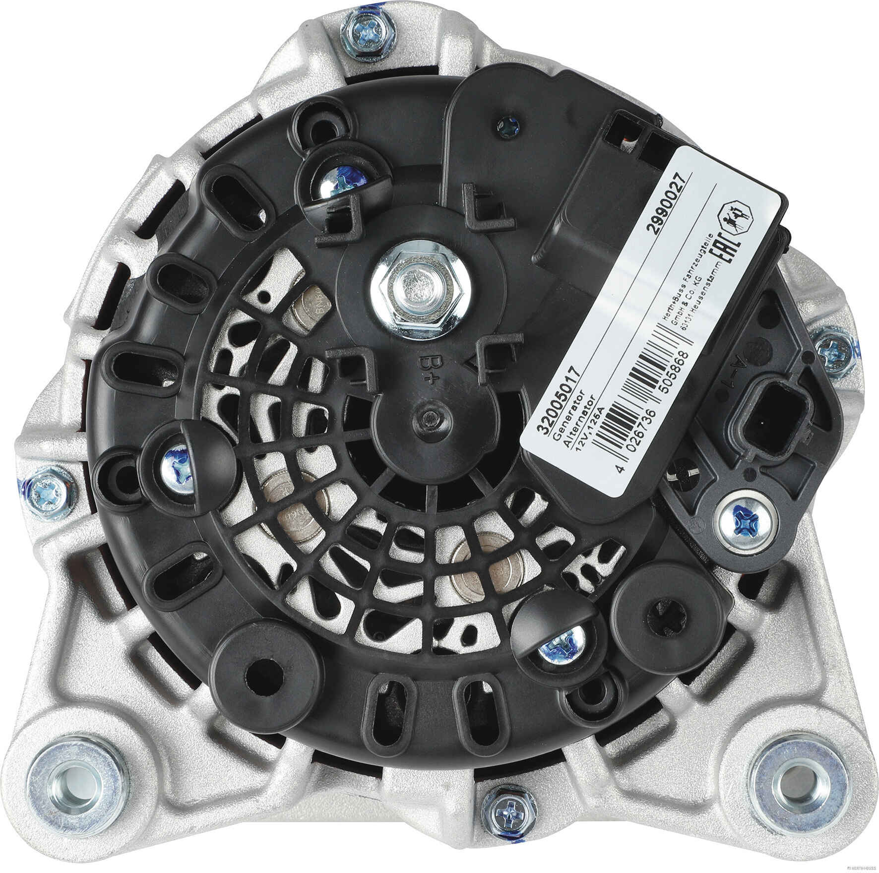 Herth+Buss Elparts Alternator/Dynamo 32005017