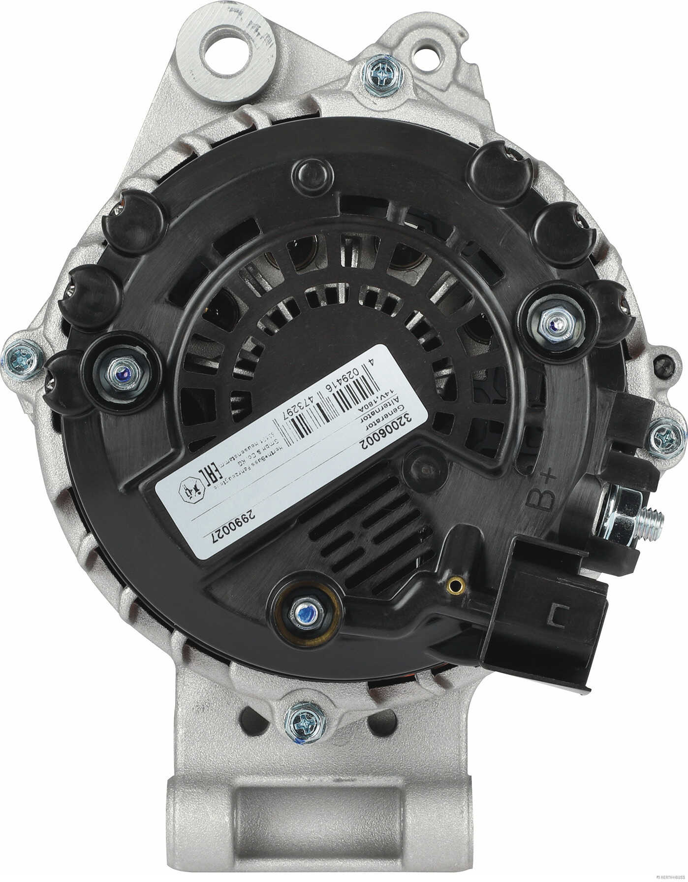 Herth+Buss Elparts Dynamo / Alternator 32006002