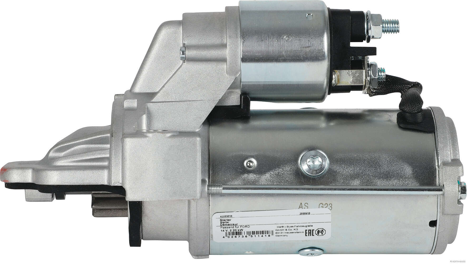Herth+Buss Elparts Startmotor / Starter 42003010