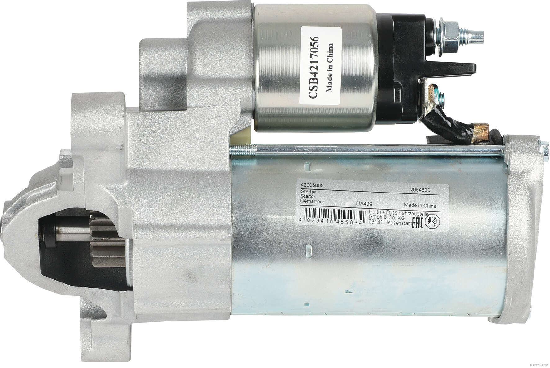 Herth+Buss Elparts Startmotor / Starter 42005005