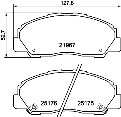 Remblokset Mintex MDB1592